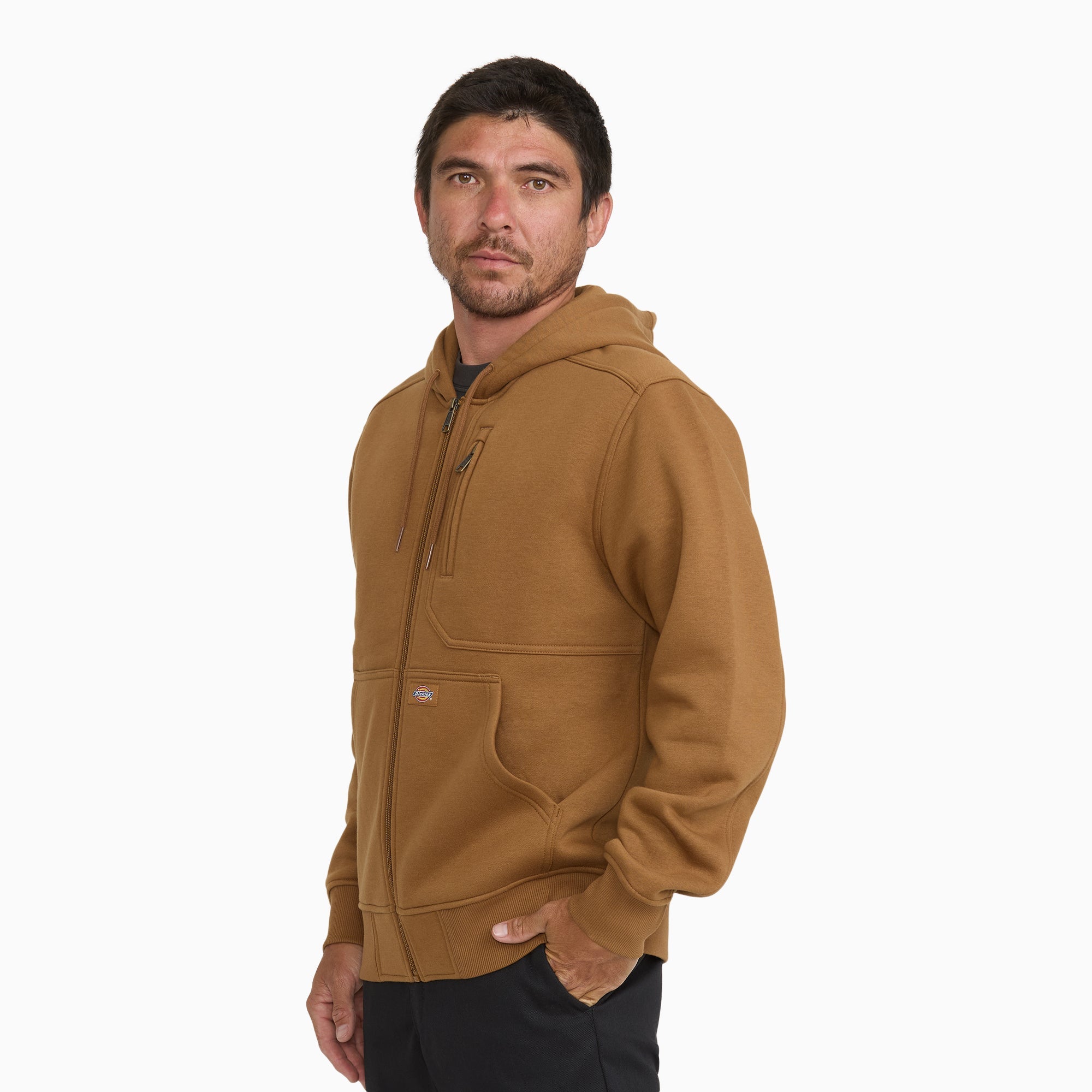 Water Repellent Heavyweight Fleece Zip-Up Hoodie