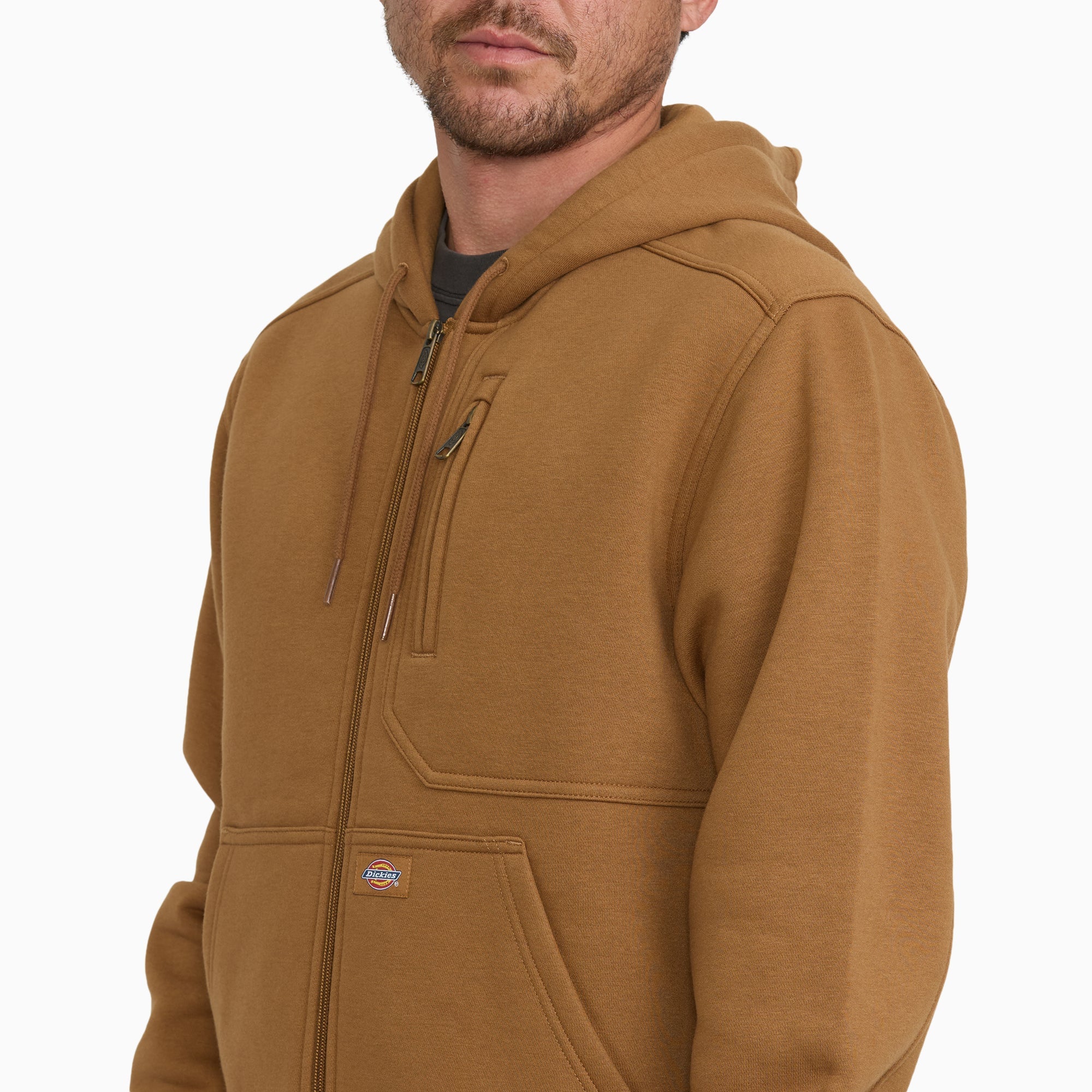 Water Repellent Heavyweight Fleece Zip-Up Hoodie