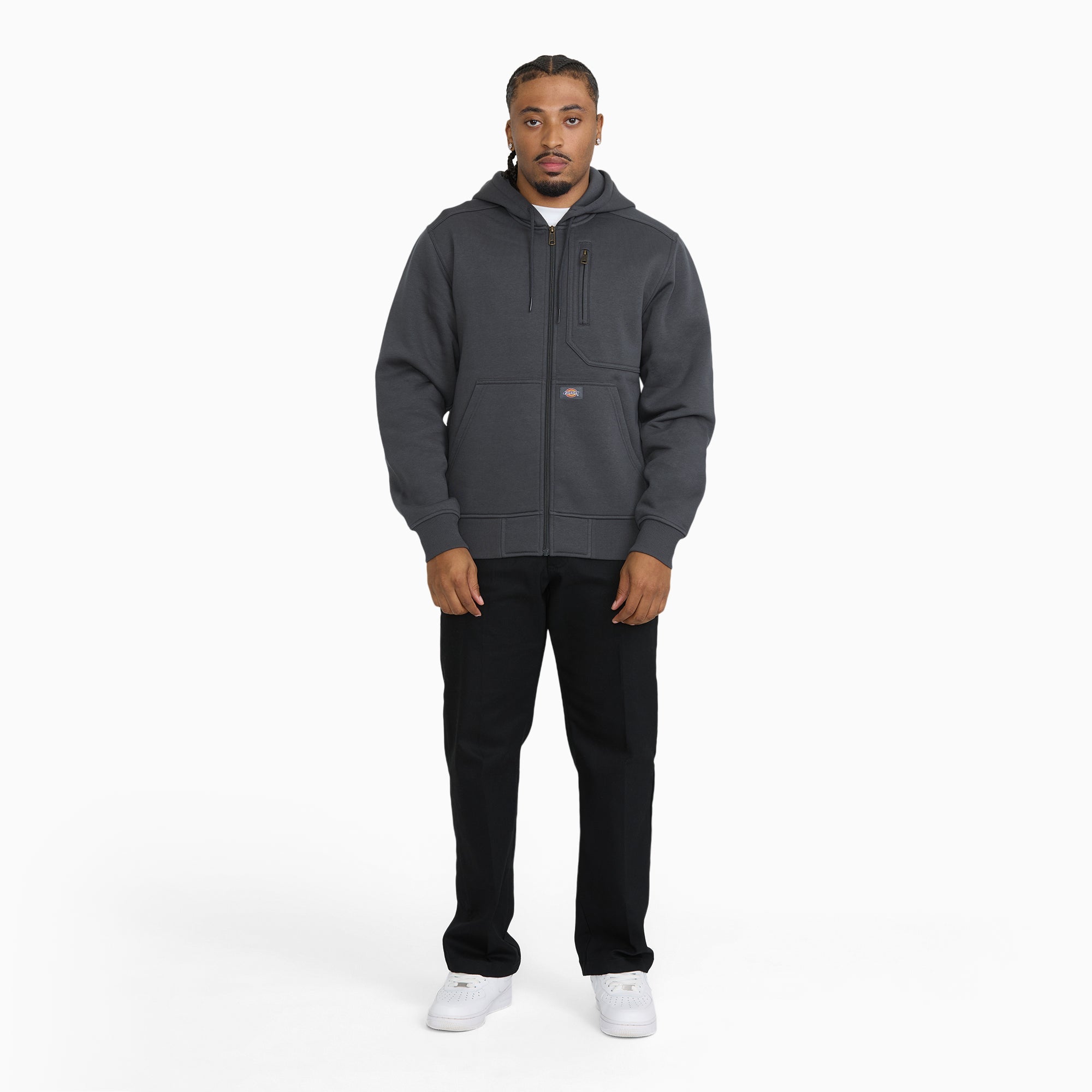 Water Repellent Heavyweight Fleece Zip-Up Hoodie