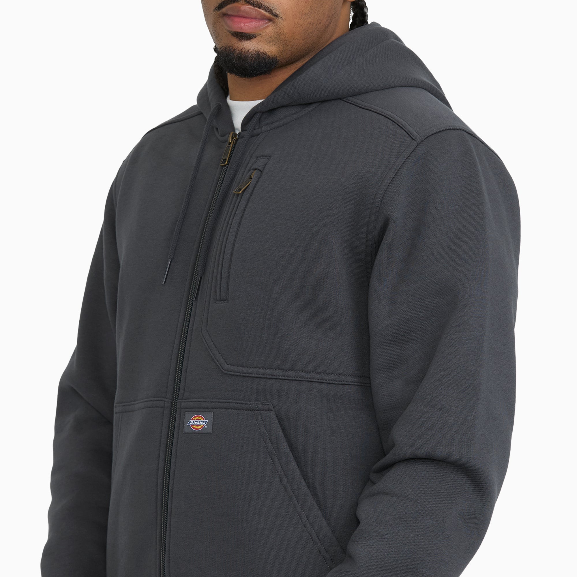 Water Repellent Heavyweight Fleece Zip-Up Hoodie