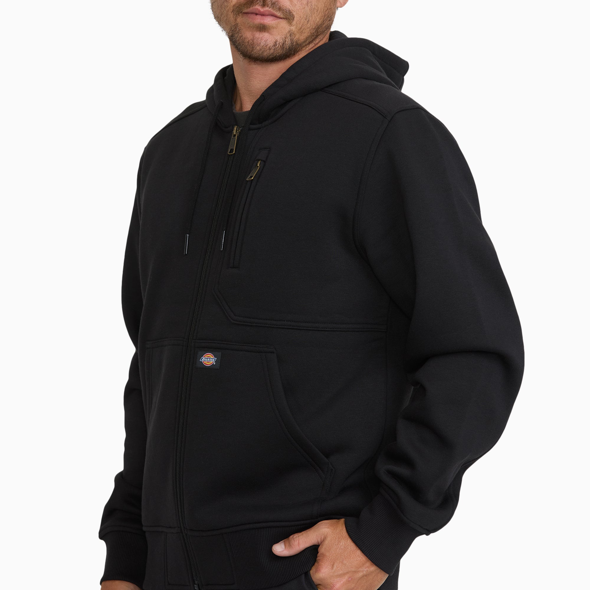 Water Repellent Heavyweight Fleece Zip-Up Hoodie