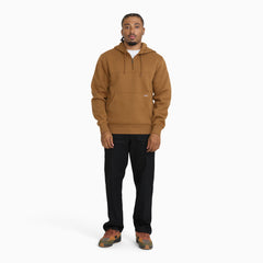 Water Repellent Heavyweight Fleece 1/4 Zip Hoodie